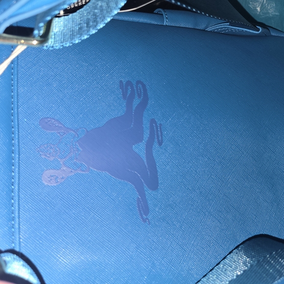 Disney Mini Bag Green and Blue with Cartoon Artwork - Picture 5 of 7